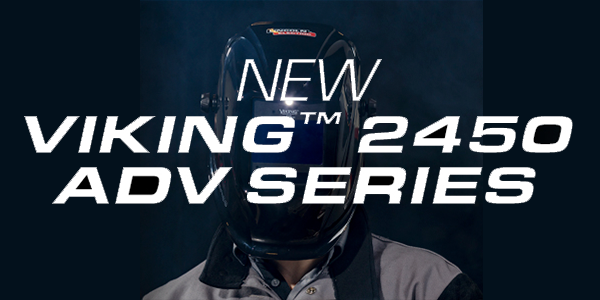 Lincoln Electric lanza los nuevos cascos de soldadura de la serie VIKING™ 2450 ADV